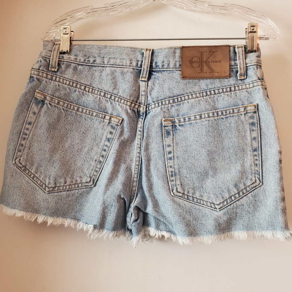 Calvin Klein vintage shorts, size 7, denim